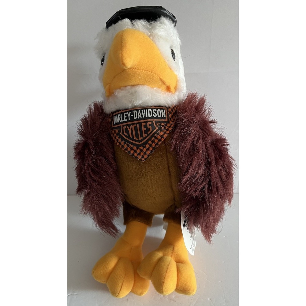 Vintage 1998 Harley-Davidson Eagle Plush 12" Official Licensed Play-By-Play